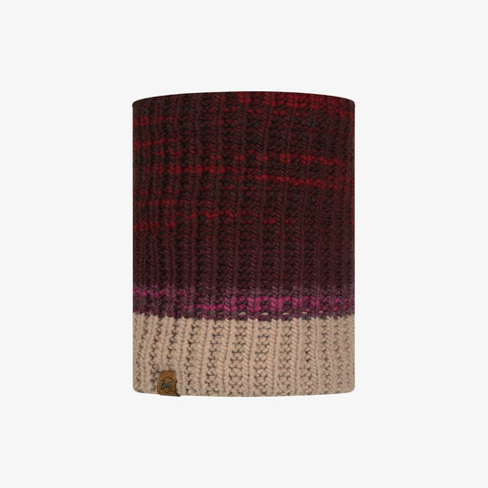 Buff Neckwarmer Knitted Alina Maroon
