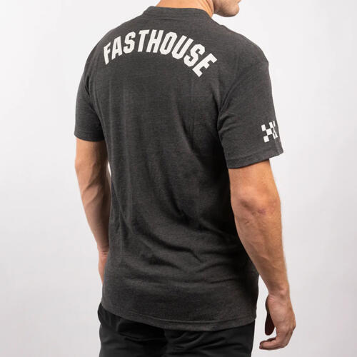Fasthouse Dart Tech Tee - Dark Heather Grey - Men's