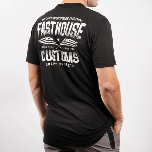 Fasthouse Tremor Tech Tee - Black - Men's