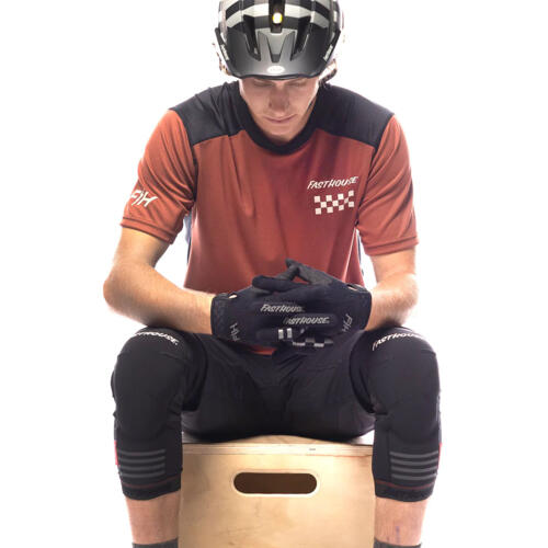 Load image into Gallery viewer, Fasthouse Alloy Rally Short Sleeve Jersey - Clay/Black - Men&#39;s
