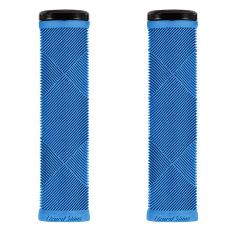 Load image into Gallery viewer, Lizard Skins Strata Lock-On Grips Deja Blue
