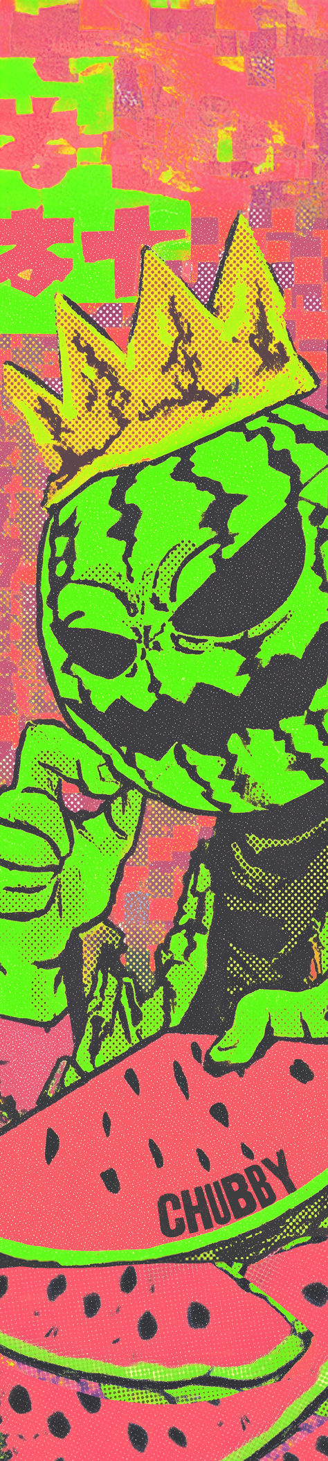 Chubby Watermelon King Griptape 5