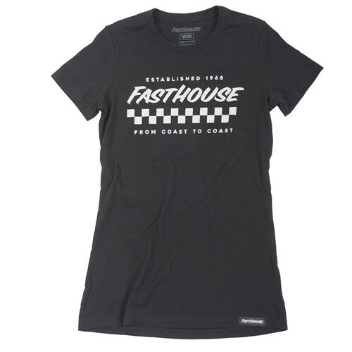 Fasthouse Women's Faction Tee - Black