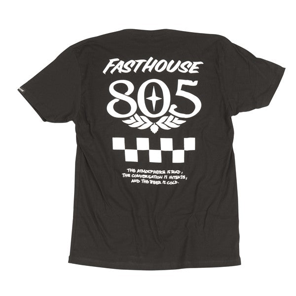 Load image into Gallery viewer, Fasthouse 805 Atmosphere Short Sleeve Tee - Black - Men&#39;s
