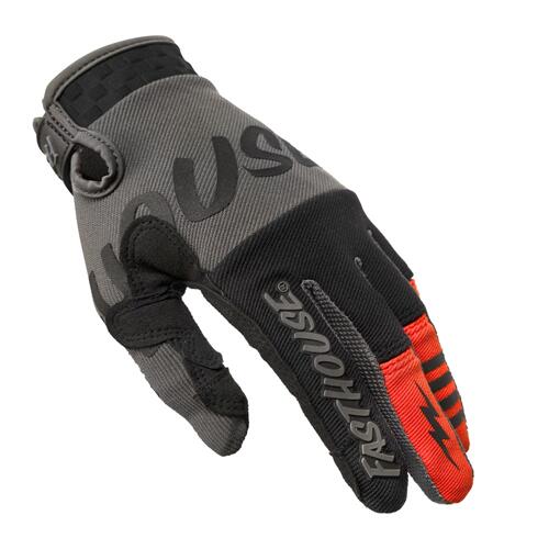 Fasthouse Speed Style Sector Gloves - Grey/Black