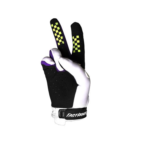 Load image into Gallery viewer, Youth Speed Style Rufio Gloves - Black/White
