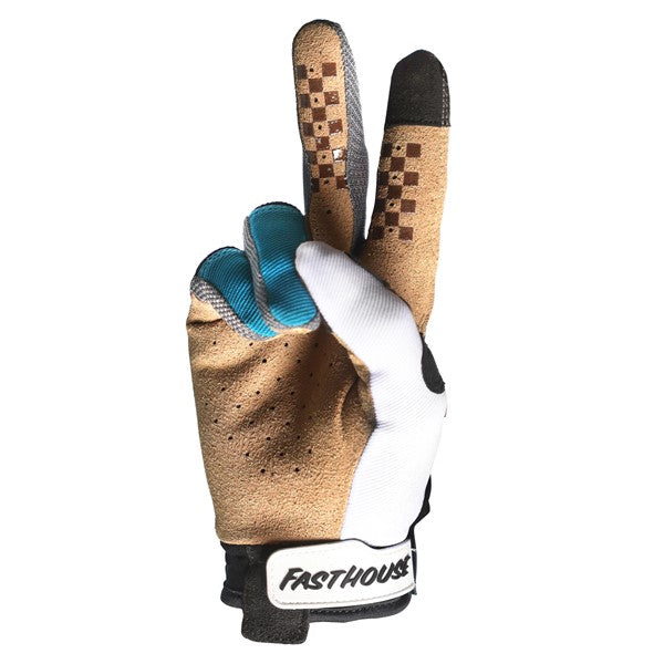 Load image into Gallery viewer, Fasthouse Speed Style Mod Glove - White/Black/Marine
