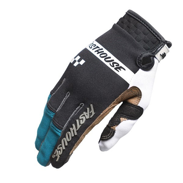 Load image into Gallery viewer, Fasthouse Speed Style Mod Glove - White/Black/Marine
