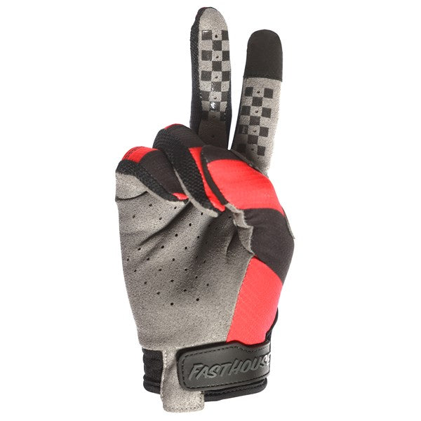 Load image into Gallery viewer, Fasthouse Speed Style Akin Glove - Black/Red
