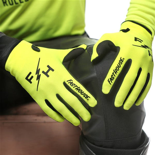 Fasthouse Carbon Eternal Glove - High-Viz