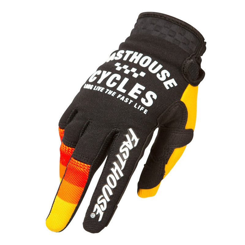 Load image into Gallery viewer, Youth Pacer Glove - Black/Yellow
