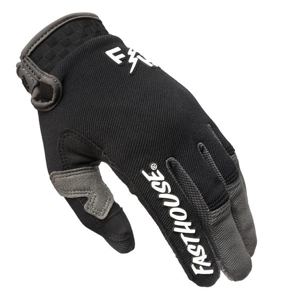 Load image into Gallery viewer, Fasthouse Speed Style Gloves - Black/Grey
