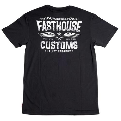 Load image into Gallery viewer, Fasthouse Tremor Tech Tee - Black - Men&#39;s

