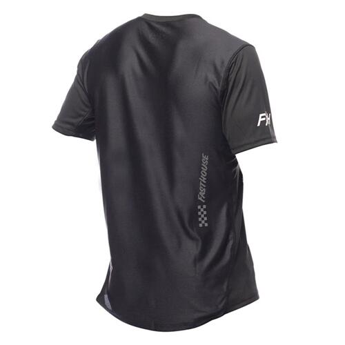 Fasthouse Alloy Rally Short Sleeve Jersey - Black - Men's