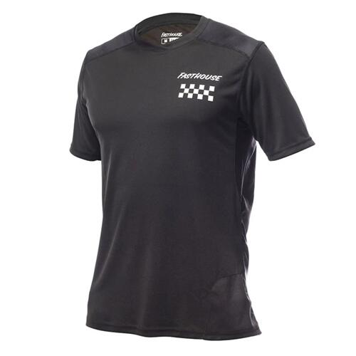 Fasthouse Alloy Rally Short Sleeve Jersey - Black - Men's