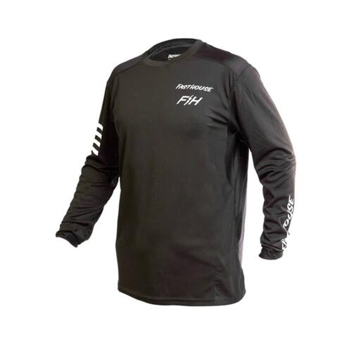 Fasthouse Youth Alloy Rally Long Sleeve Jersey - Black