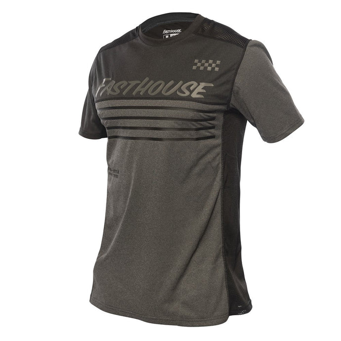 Fasthouse Classic Mercury Short Sleeve Jersey - Heather/Charcoal Heather - Men's