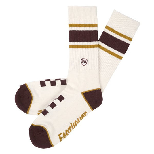 Fasthouse Venice Sock - Cream/Burgundy
