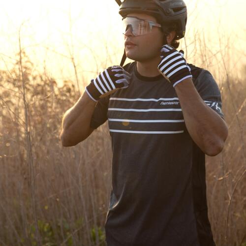 Fasthouse Classic Cartel Short Sleeve Jersey - Heather Charcoal - Men's