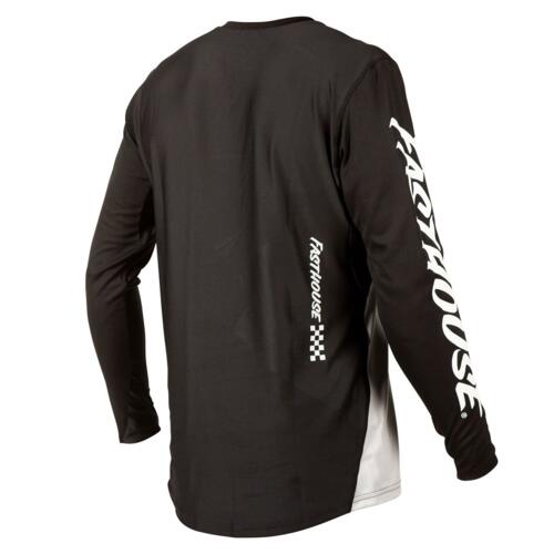 Fasthouse Alloy Kilo Long Sleeve Youth Jersey - Black/Grey