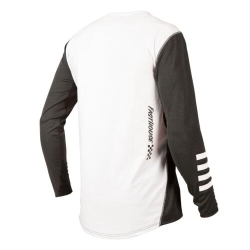 Fasthouse Alloy Roam Long Sleeve Jersey - Heather Black - Men's